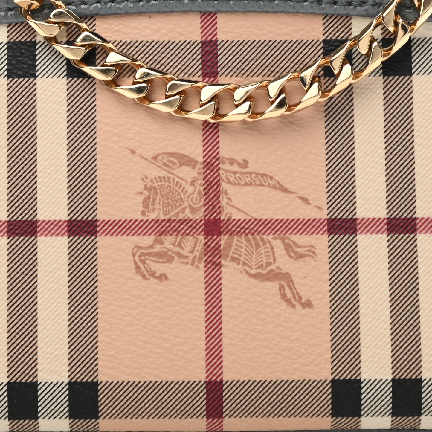 Haymarket Check Clara Pochette Grey