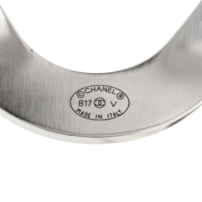 Chanel Metal CC Cuff Silver 5 of 5