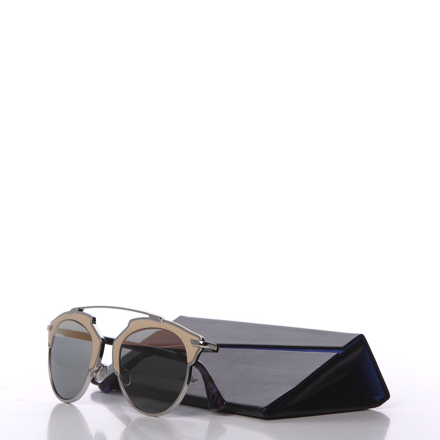 Christian Dior Mirrored So Real Sunglasses Silver Gold 8 of 8
