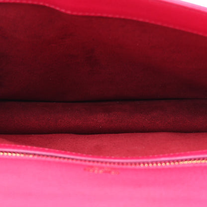 Tom Ford Suede Large Clip Shoulder Bag Hot Pink 5 of 12