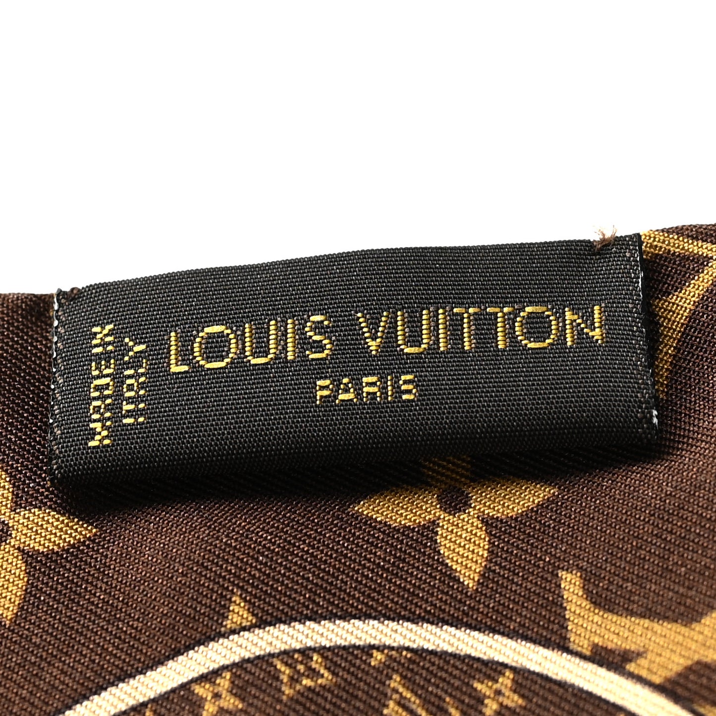 Silk Monogram Trunks Bandeau