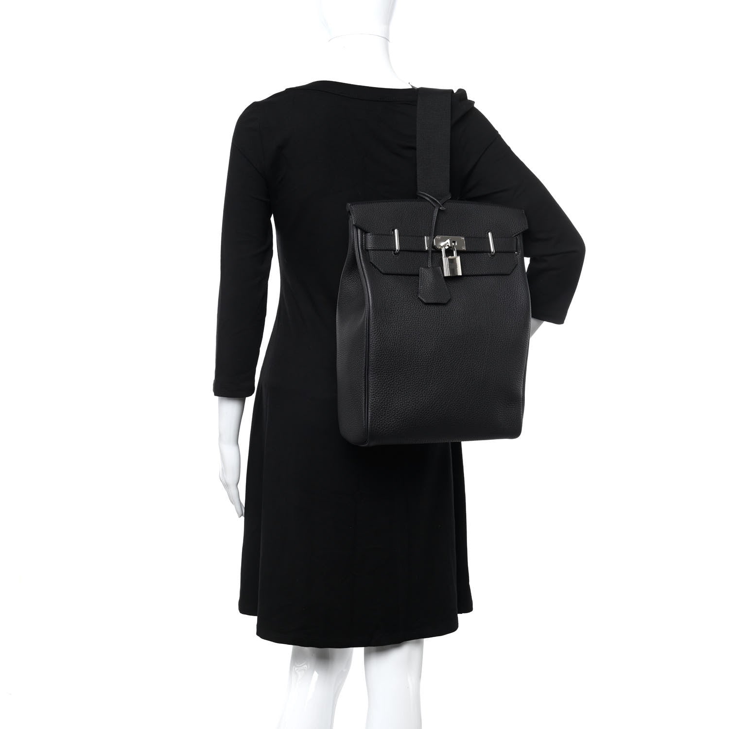 Hermes Togo Hac a Dos GM Backpack Black 2 of 11