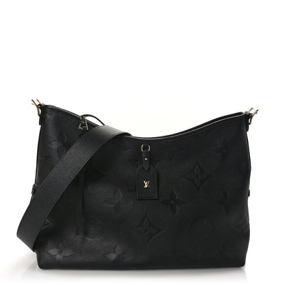Louis Vuitton Empreinte Monogram Giant CarryAll MM Black 1 of 9