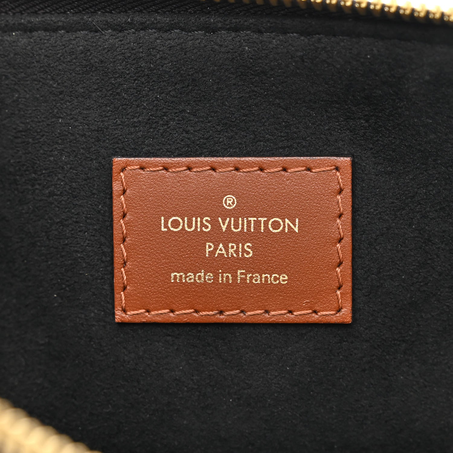 Louis Vuitton Monogram V Tote MM Black 6 of 12