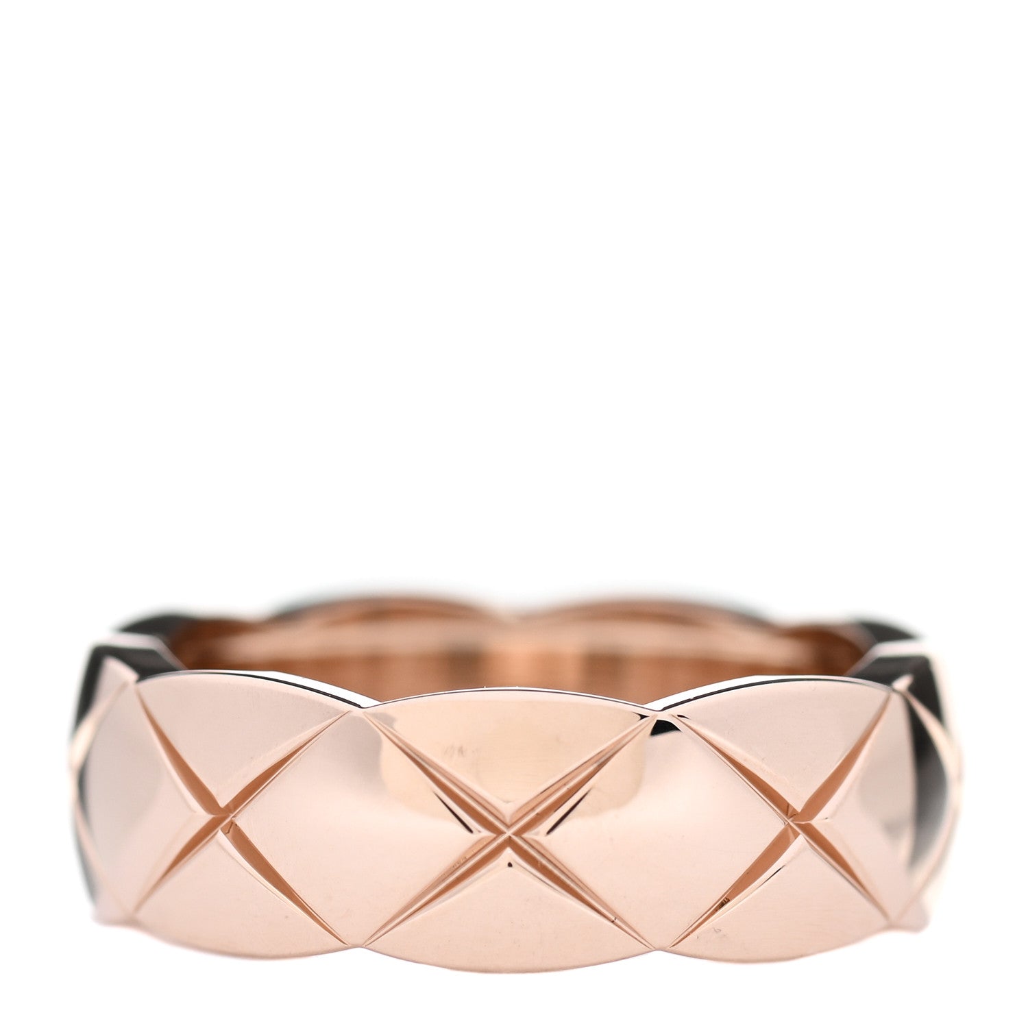 Chanel 18K Beige Gold Small Coco Crush Ring 54 7 2 of 6