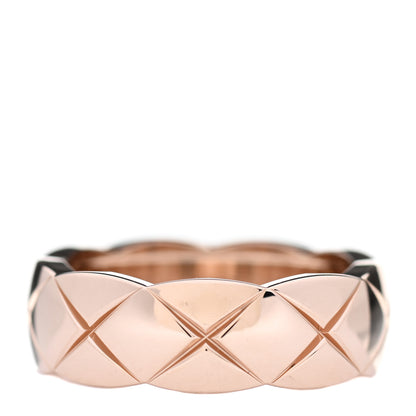 Chanel 18K Beige Gold Small Coco Crush Ring 54 7 2 of 6