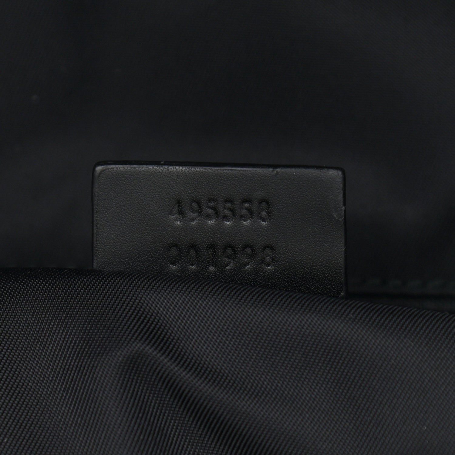 Gucci Techno Canvas Appia Calfskin Web Tote Backpack Black 7 of 13