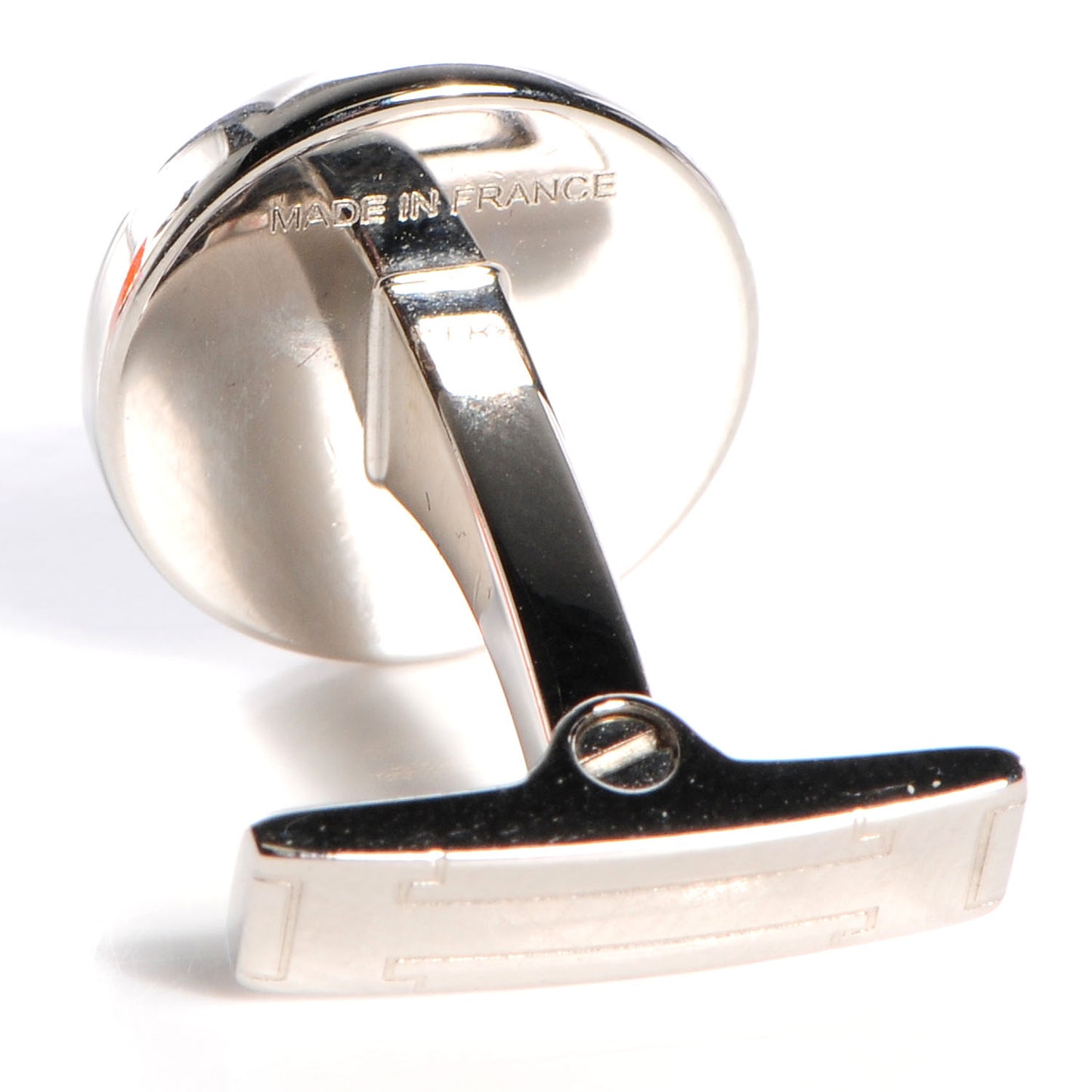Licol 2 Lacquer and Metal Cufflinks Navy Bleu