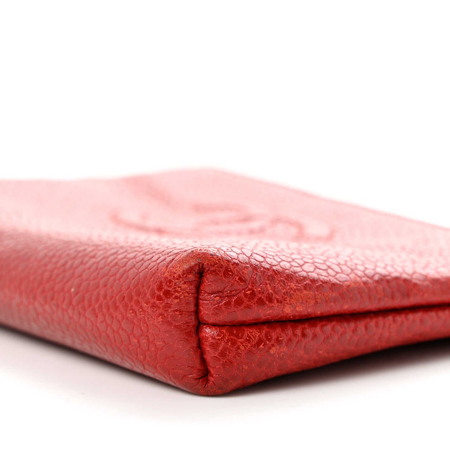 Caviar Timeless CC Coin Purse Case Red