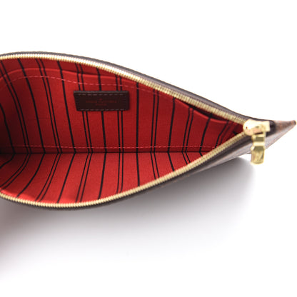 Louis Vuitton Damier Ebene Neverfull MM GM Pochette 4 of 7