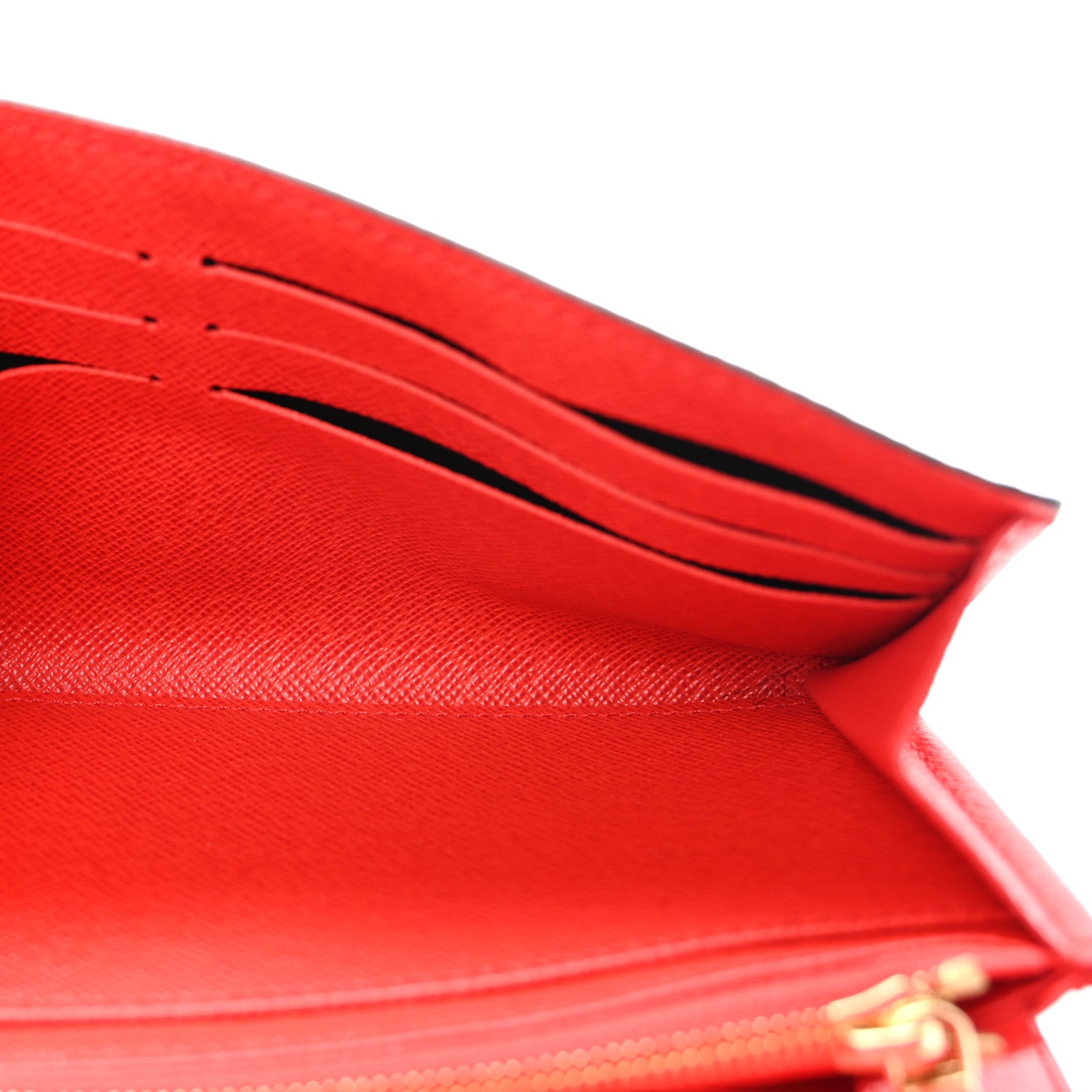 Louis Vuitton Monogram Sarah Wallet NM Coquelicot 5 of 7