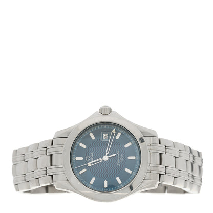 Omega Stainless Steel 36mm Seamaster 120M Quartz Watch Blue 2511.81 2 of 4