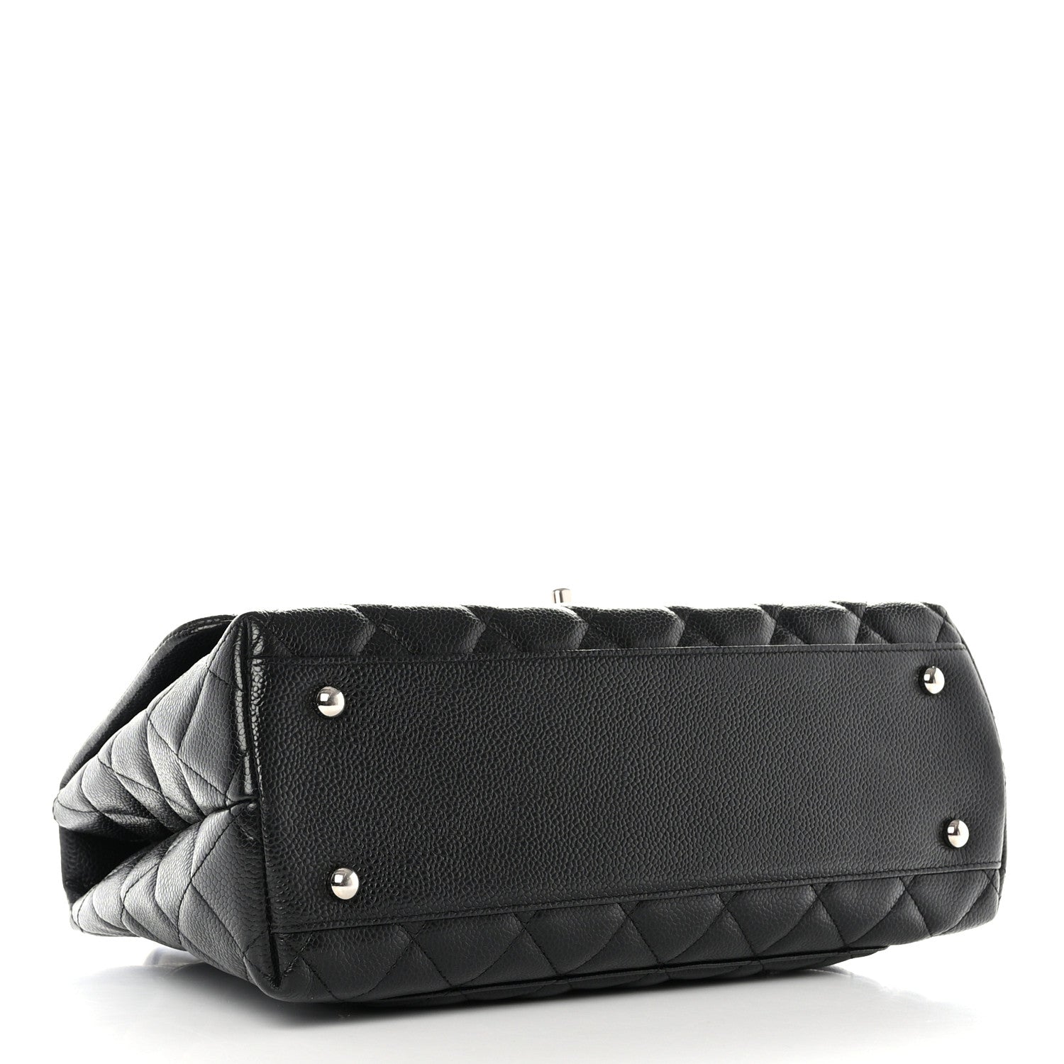 Chanel Caviar Quilted Jumbo Kelly Flap Bag Black 4 of 14