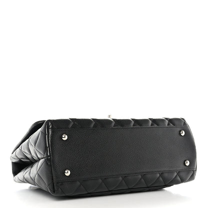 Chanel Caviar Quilted Jumbo Kelly Flap Bag Black 4 of 14