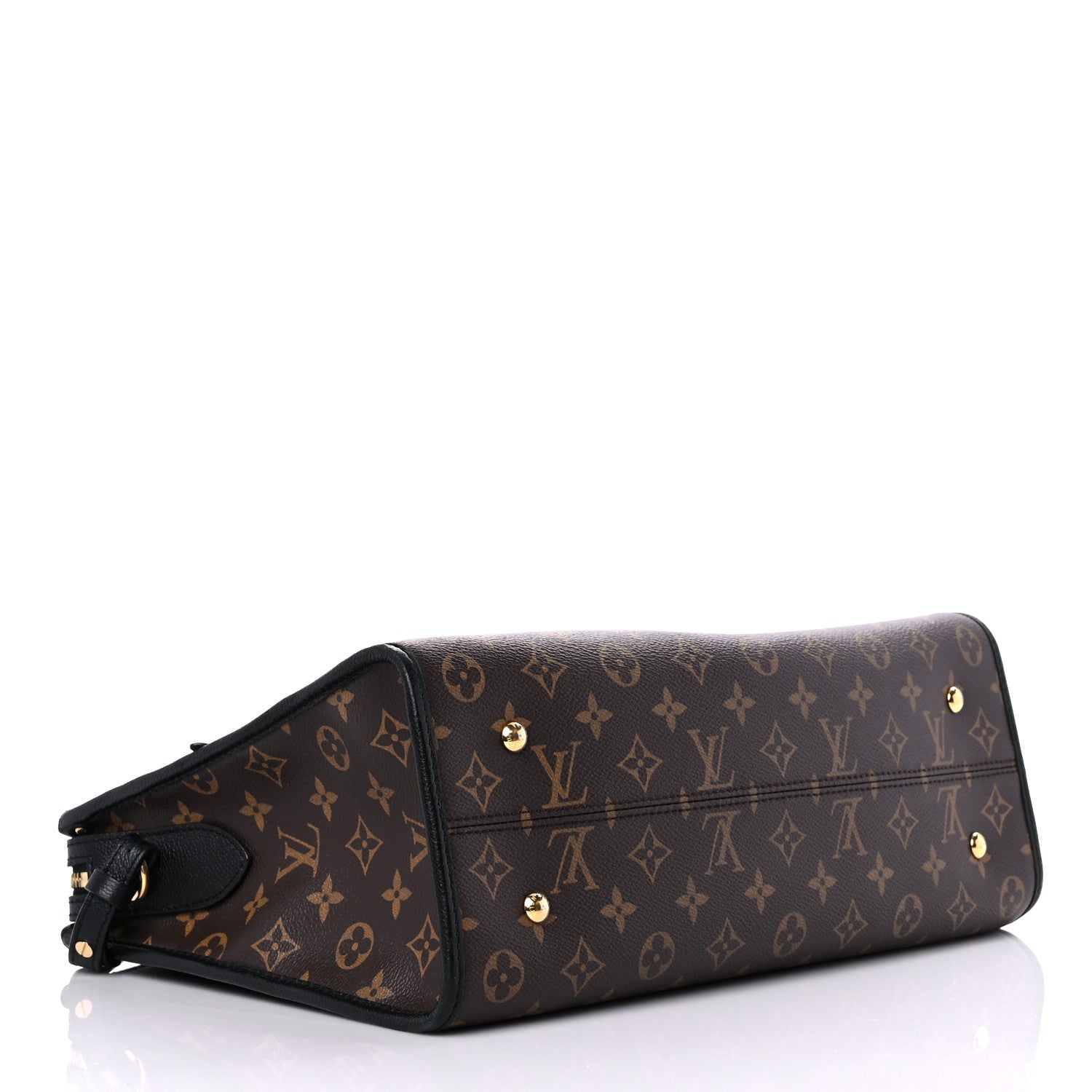 Louis Vuitton Monogram Popincourt MM Black 4 of 12