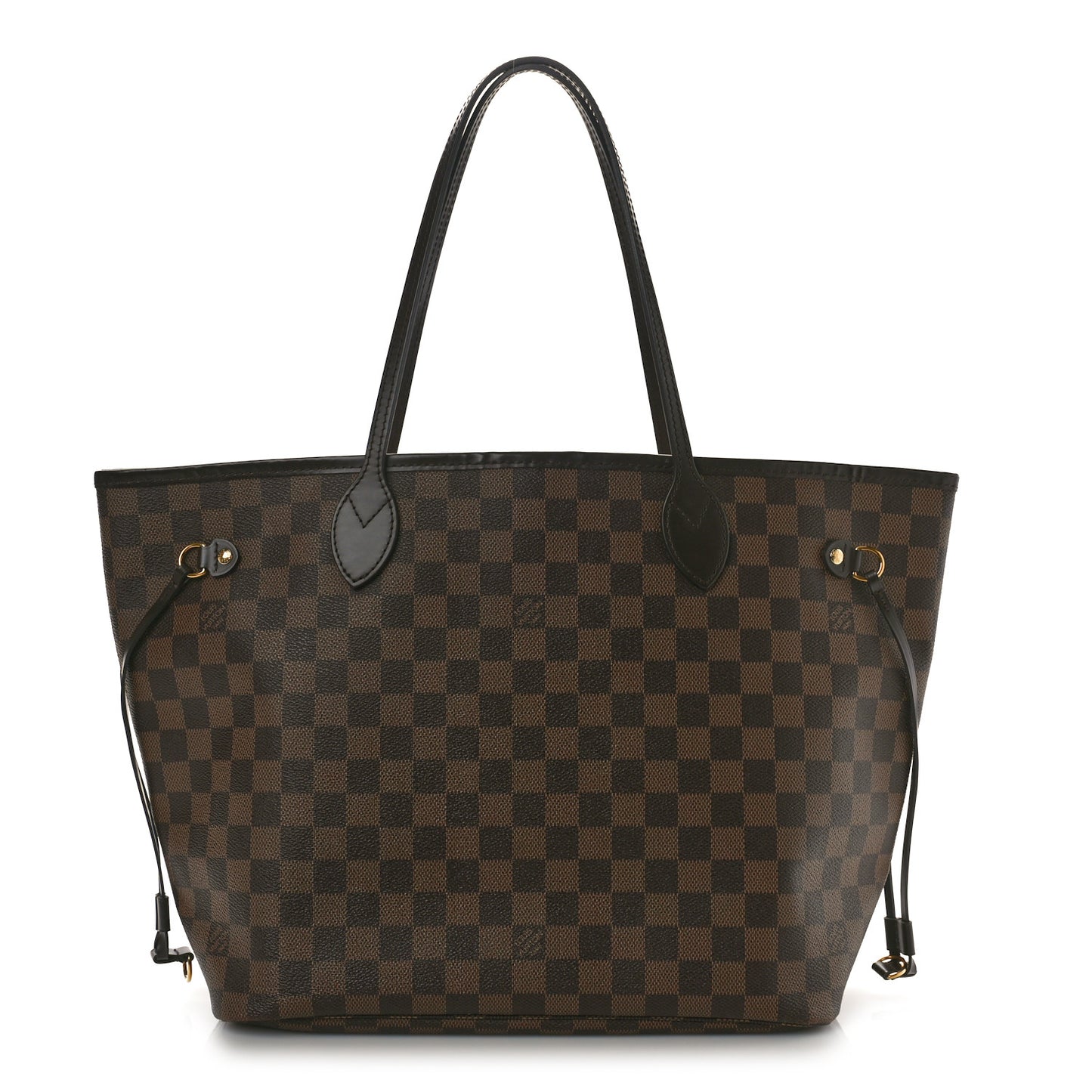 Damier Ebene Neo Neverfull MM Rose Ballerine