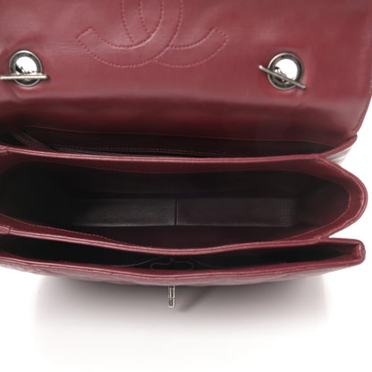 Chanel Lambskin Quilted Large Trendy CC Dual Handle Flap Bag Burgundy 5 of 13