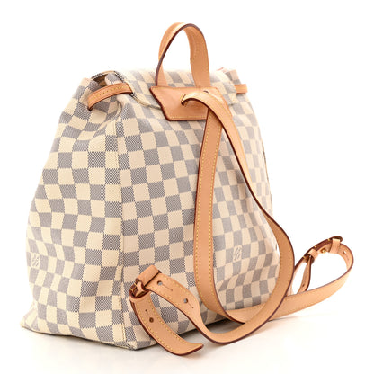 Louis Vuitton Damier Azur Sperone Backpack 3 of 13