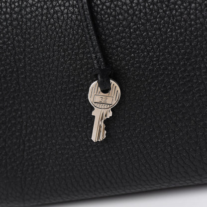Hermes Taurillon Clemence Retourne Kelly 40 Black 14 of 34