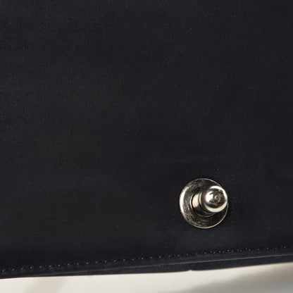 Chanel Shearling Iridescent Calfskin Medium Boy Flap Navy 11 of 15