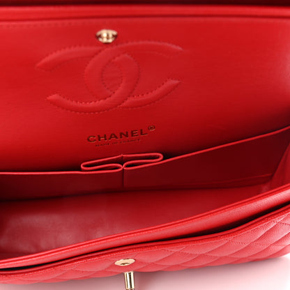 Chanel Caviar Quilted Medium Double Flap Red 4 of 10