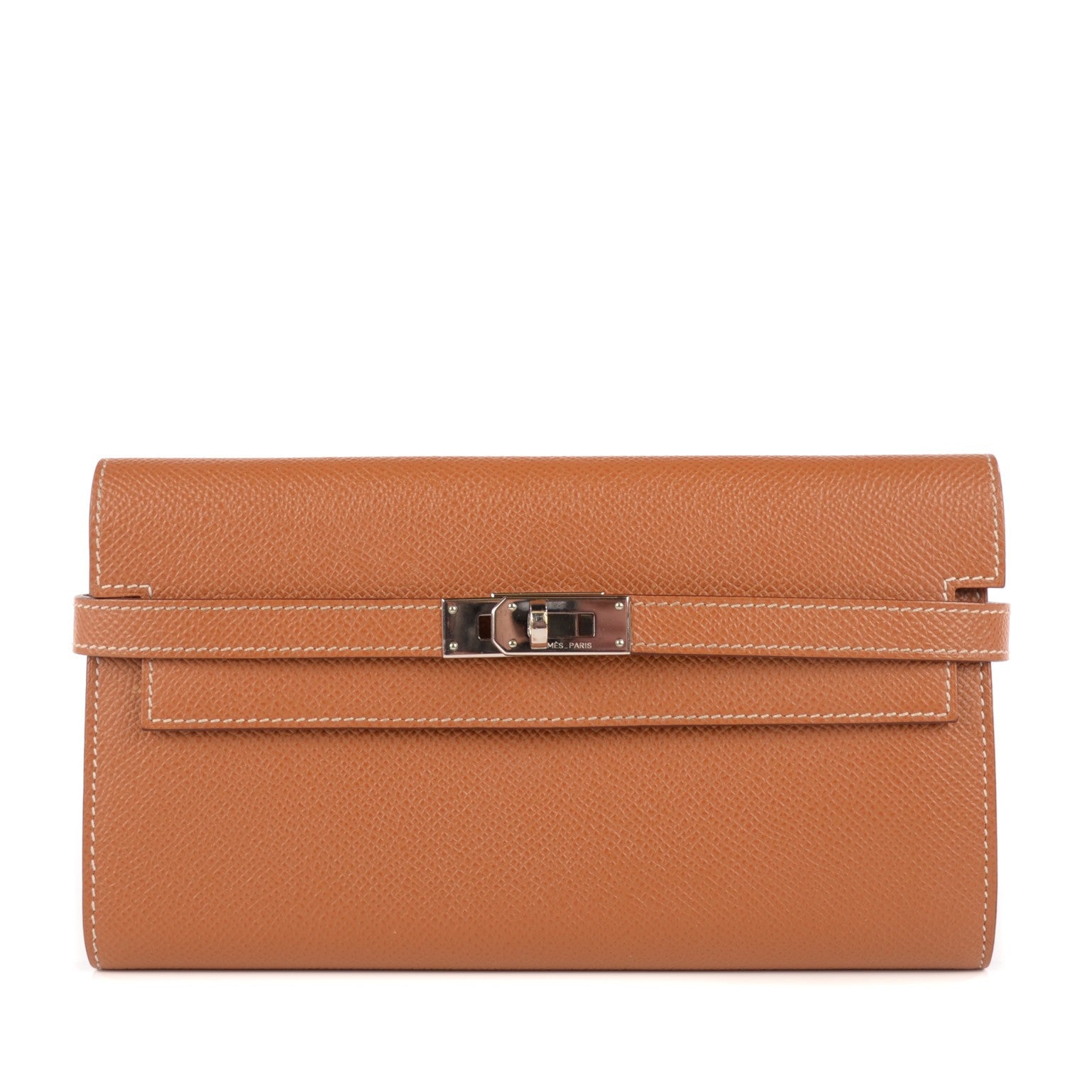 Hermes Epsom Kelly Longue Wallet Gold 1 of 16