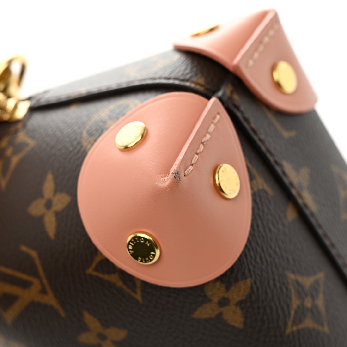 Monogram Petite Malle Souple Peach