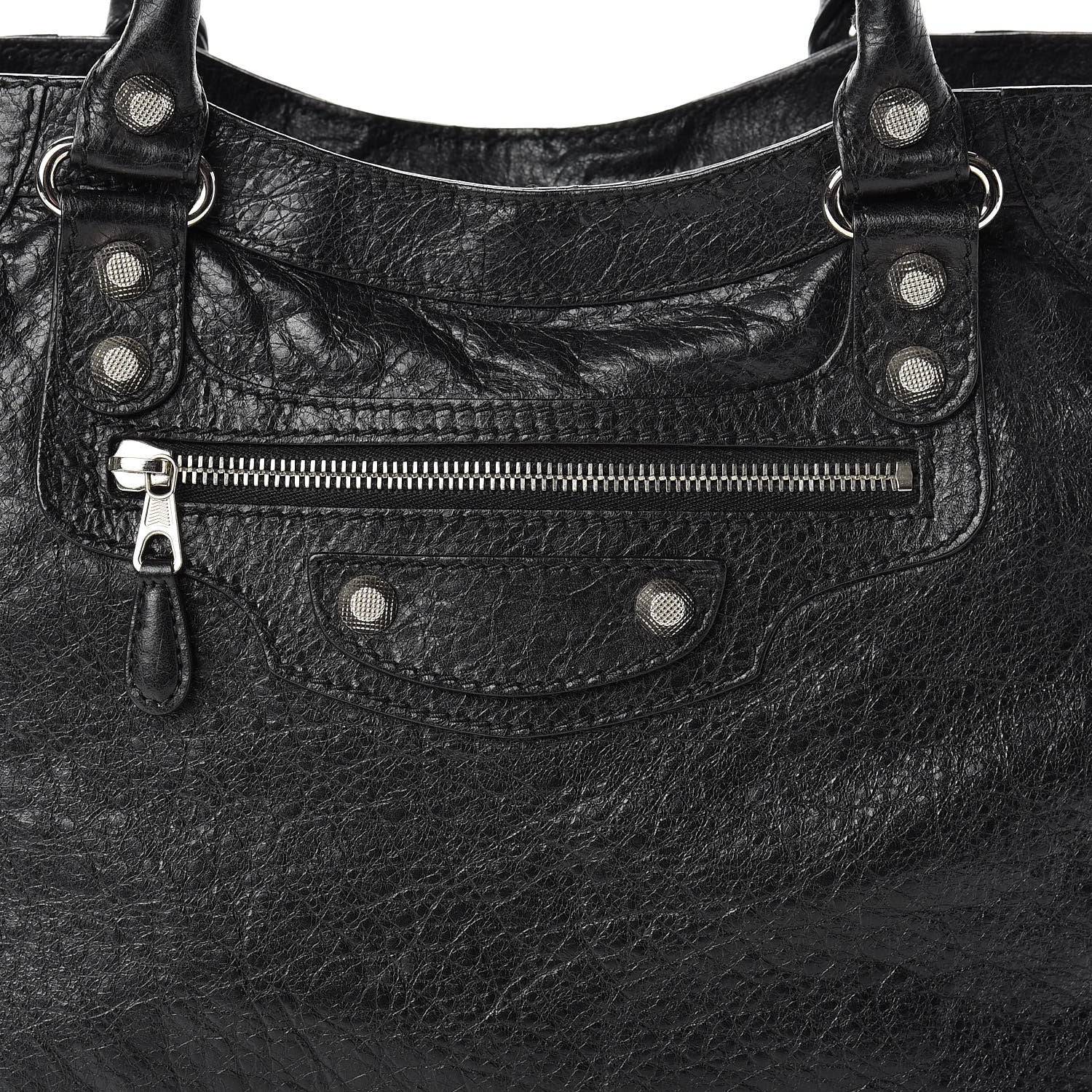 Balenciaga Agneau Giant 12 Silver Hardware Velo Black 8 of 13