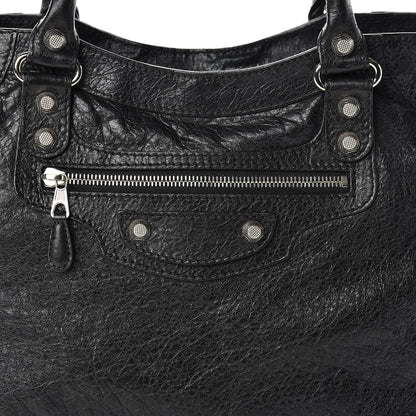 Balenciaga Agneau Giant 12 Silver Hardware Velo Black 8 of 13