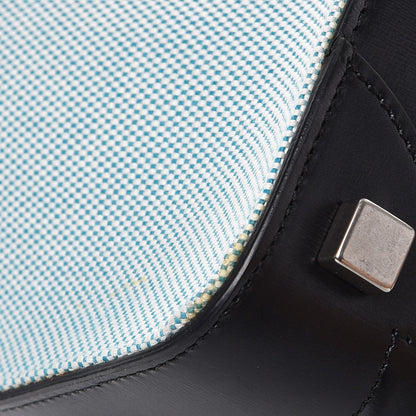 Celine Textile Smooth Calfskin Micro Bi-Color Luggage Blue 13 of 15