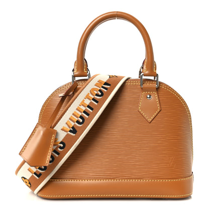 Louis Vuitton Epi Jacquard Alma BB Honey Gold 1 of 12