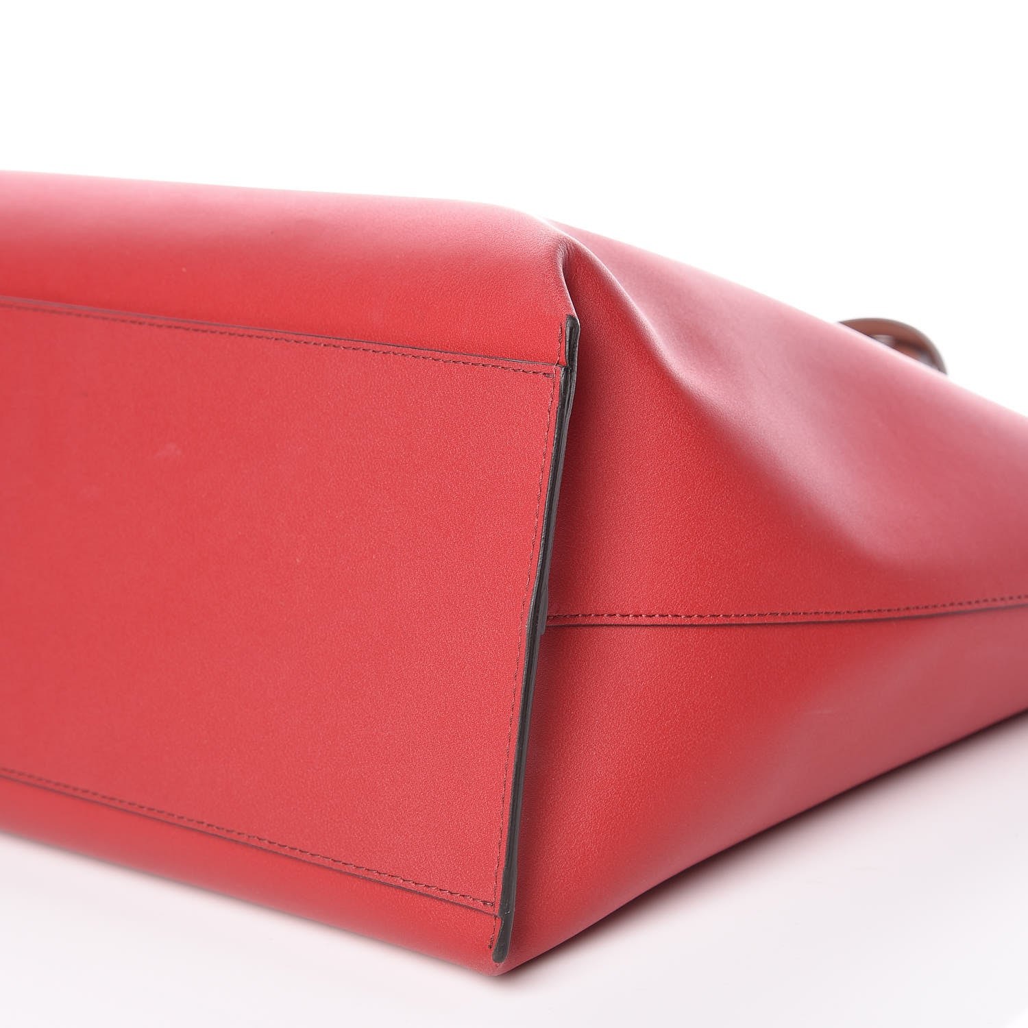 Givenchy Calfskin Medium GV Shopper Tote Dark Red 9 of 15