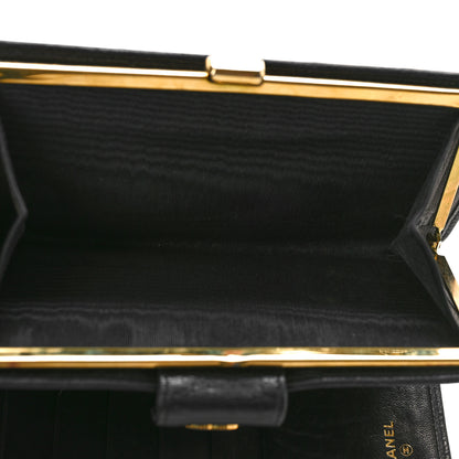 Chanel Caviar Stitched French Wallet Black 11 of 11