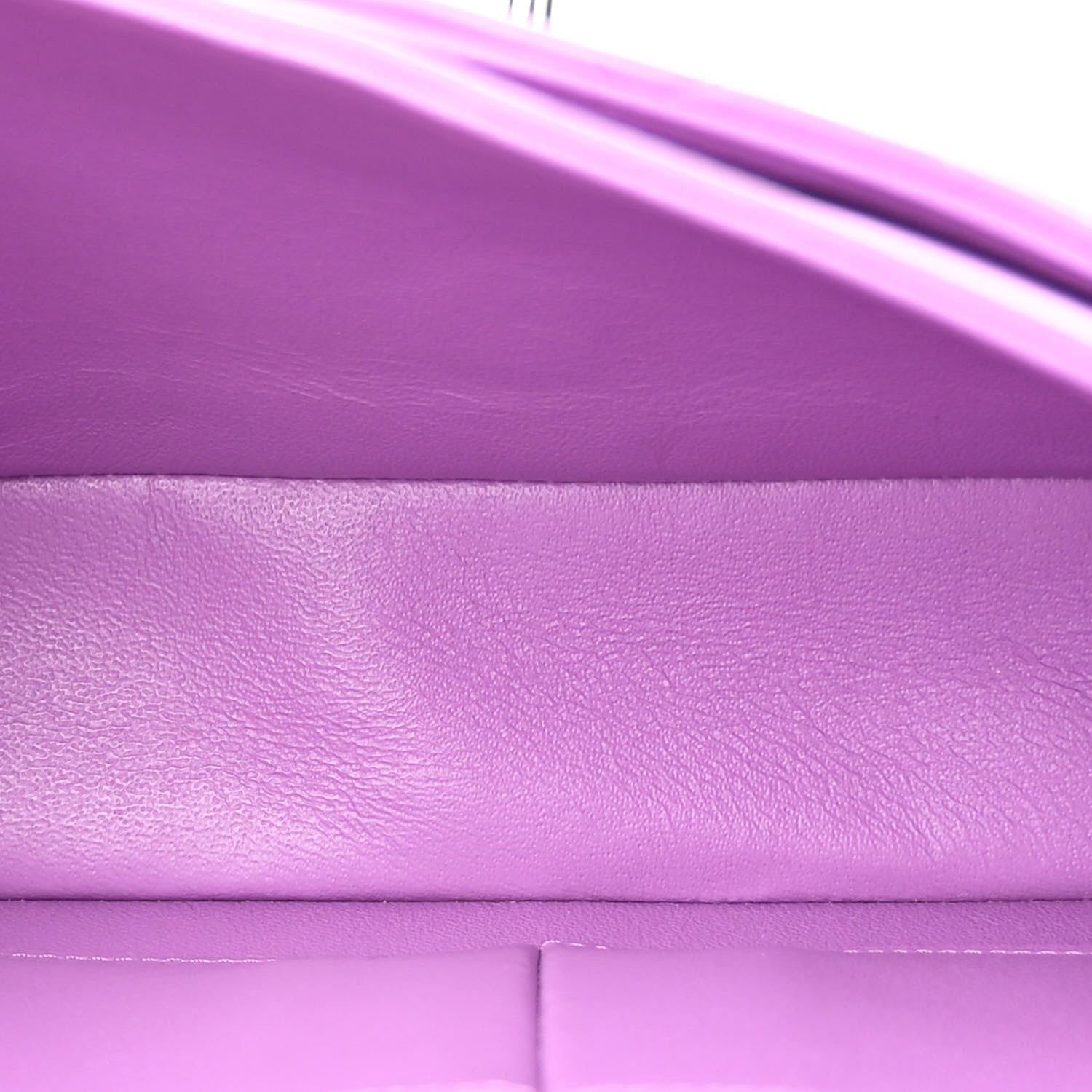 Chanel Lambskin Quilted Medium Double Flap Purple 5 of 12