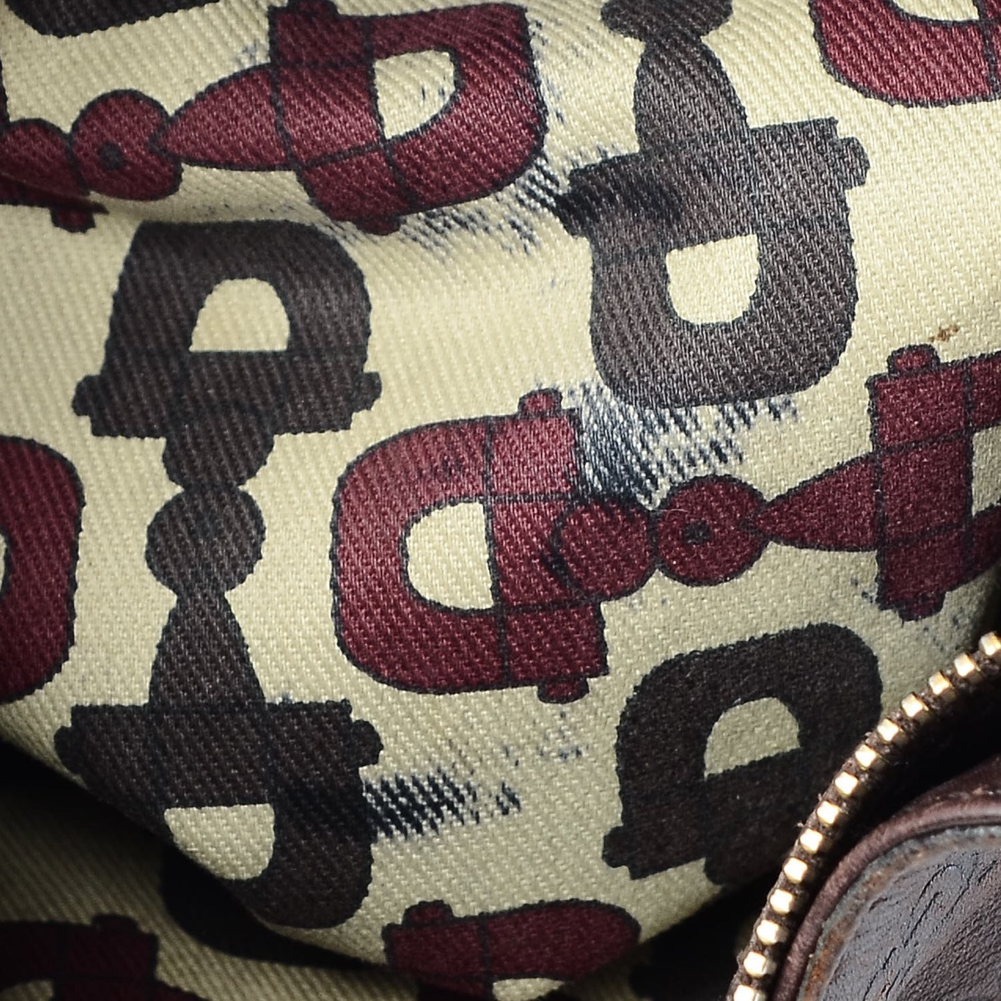 Guccissima Creole Hobo Chocolate