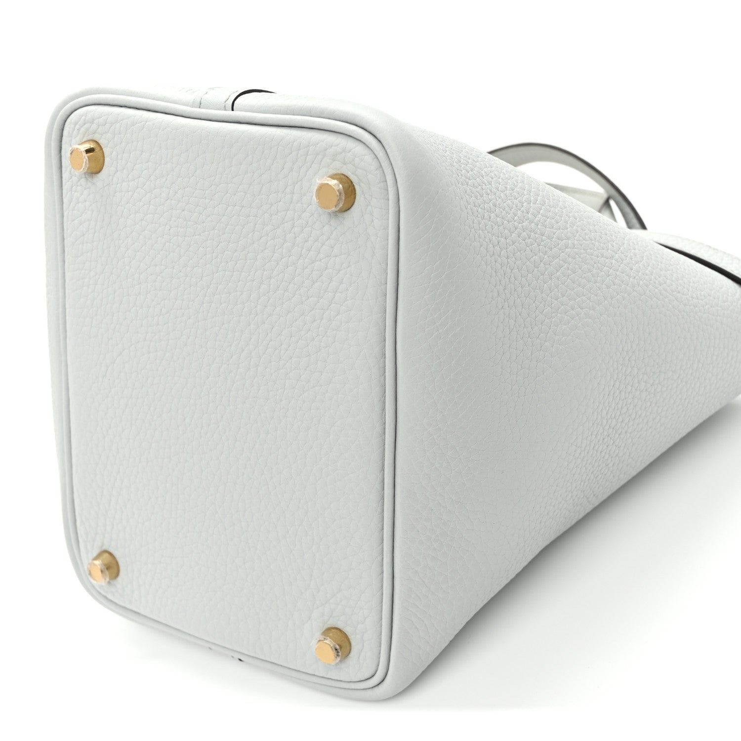 Hermes Taurillon Clemence Picotin Lock 18 PM Bleu Pale 10 of 12