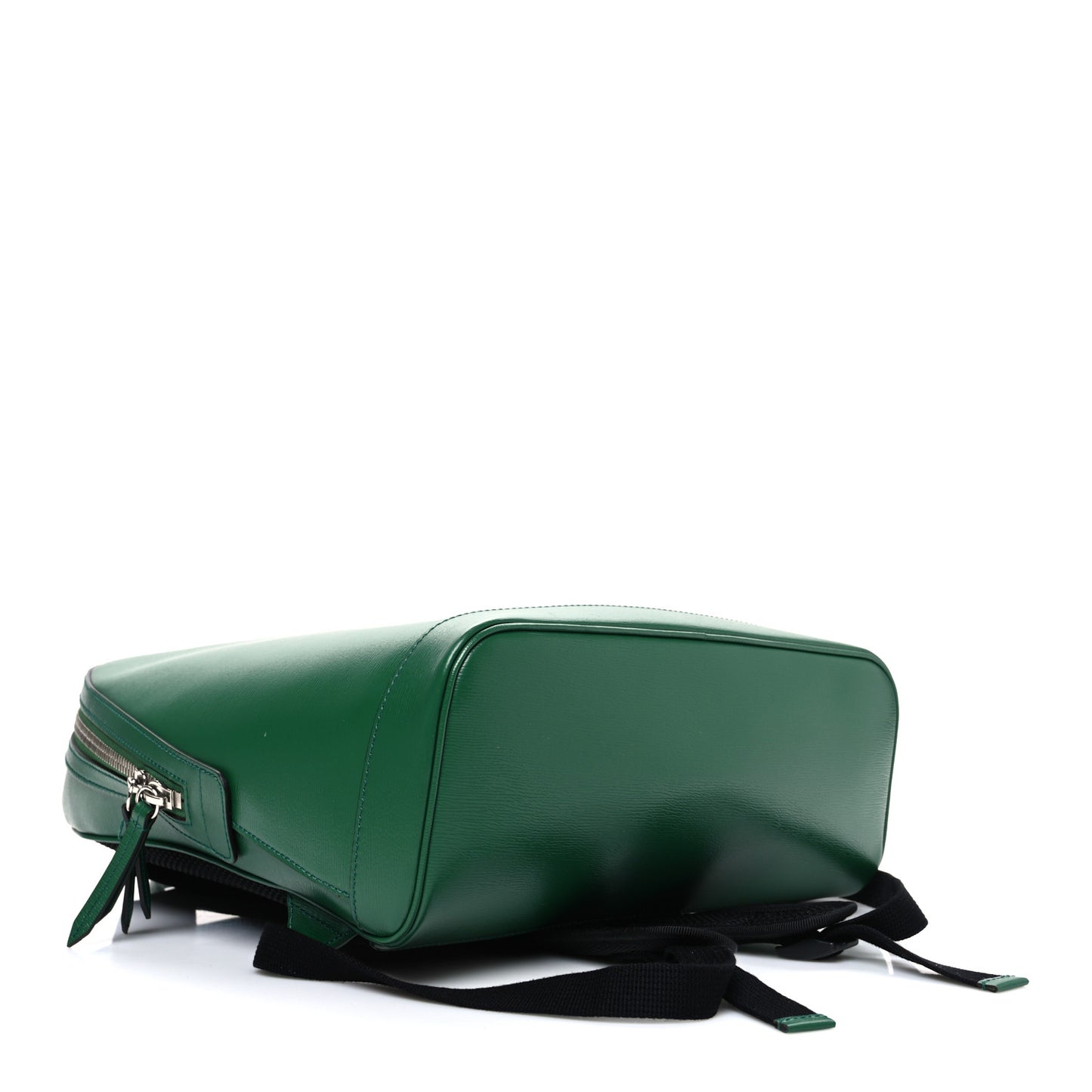 Calfskin Kingsnake Dome Backpack Green
