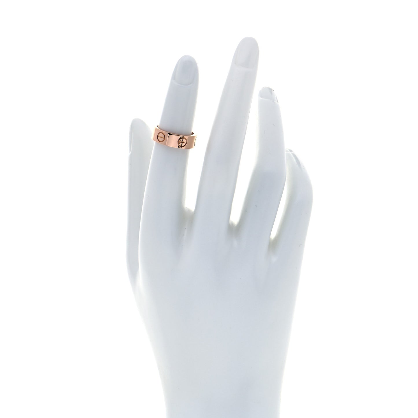 18K Pink Gold 5.5mm LOVE Ring 47 4