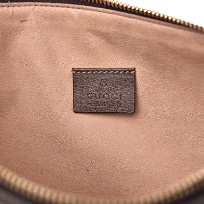 Gucci GG Supreme Monogram Large Ophidia Pouch Clutch Brown 6 of 11