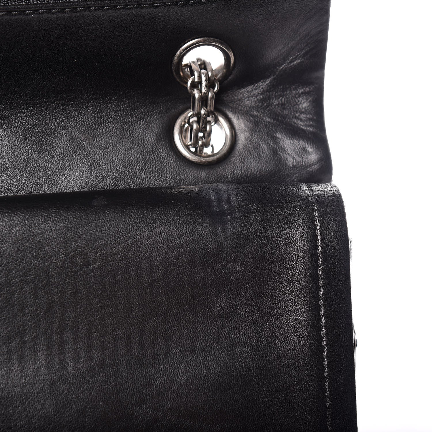 Chanel Patent Quilted 2.55 Reissue 227 Flap Prune 11 of 15