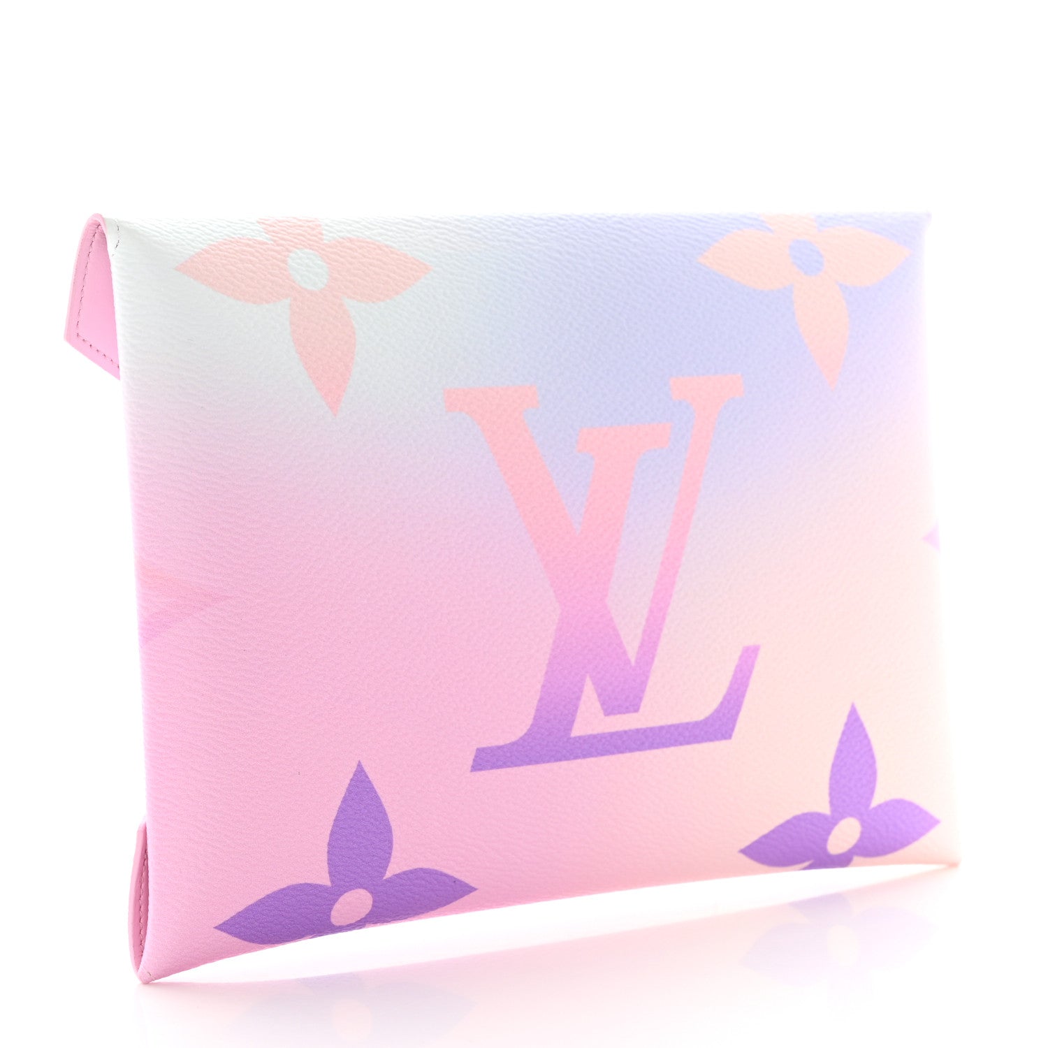 Louis Vuitton Monogram Giant Spring in the City Kirigami Pochette Set Sunrise Pastel Midnight Fuchsia Sunset Kaki 4 of 9