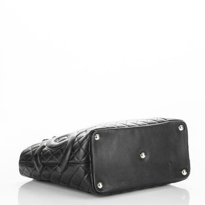 Chanel Calfskin Quilted Large Cambon Tote Black 4 of 8