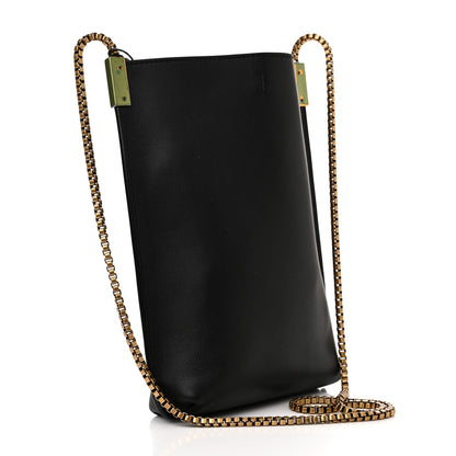 Saint Laurent Calfskin Mini Suzanne Hobo Black 3 of 9