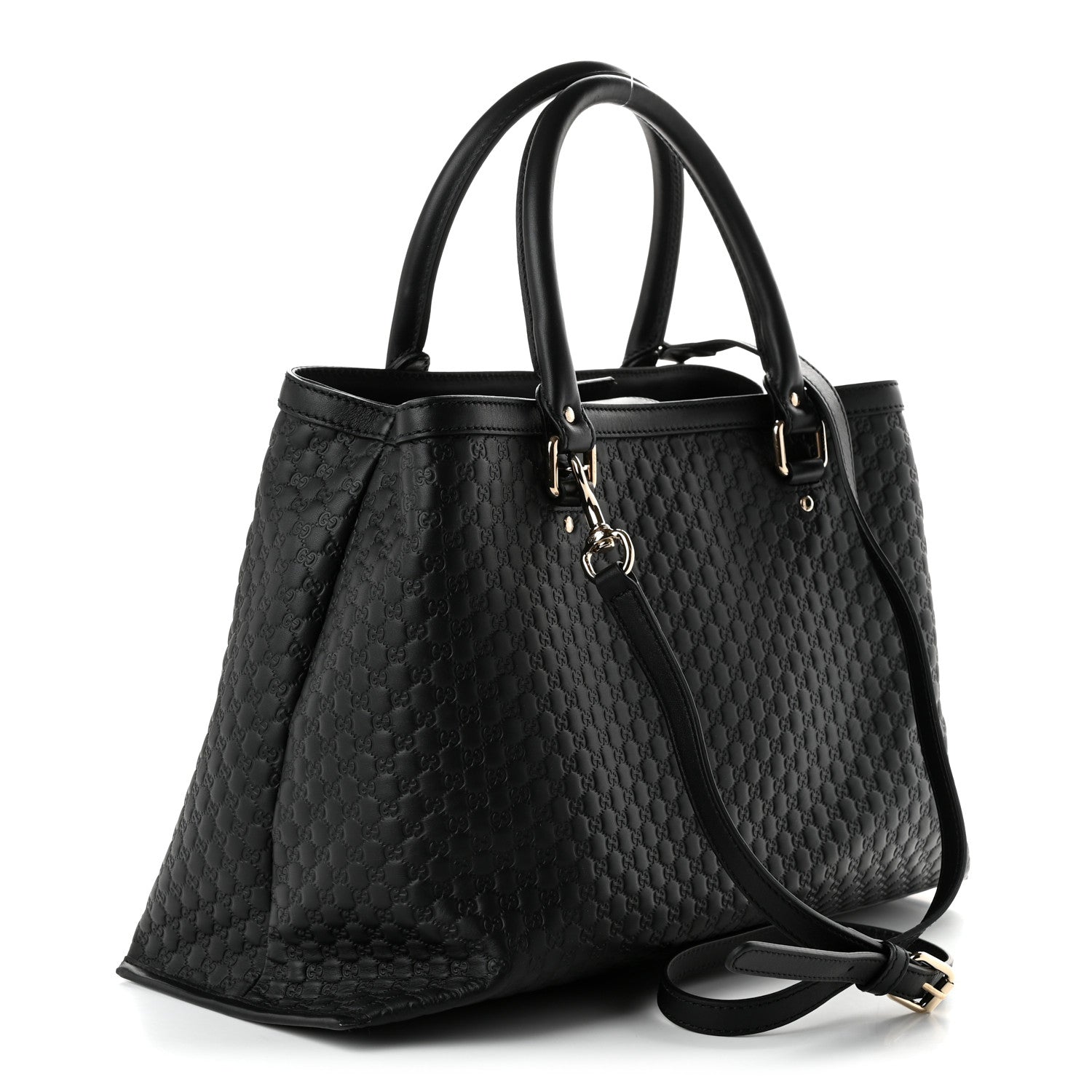 Gucci Soft Microguccissima Medium Tote Black 3 of 10