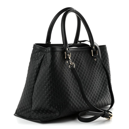 Gucci Soft Microguccissima Medium Tote Black 3 of 10