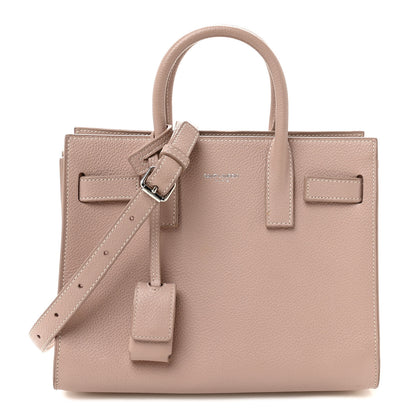 Saint Laurent Grained Calfskin Nano Sac De Jour Antique Rose 1 of 10