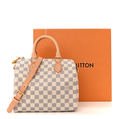 Louis Vuitton Damier Azur Speedy Bandouliere 25 14 of 14