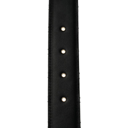 Chanel Calfskin Quilted CC Chain Belt 80 32 Black 4 of 7