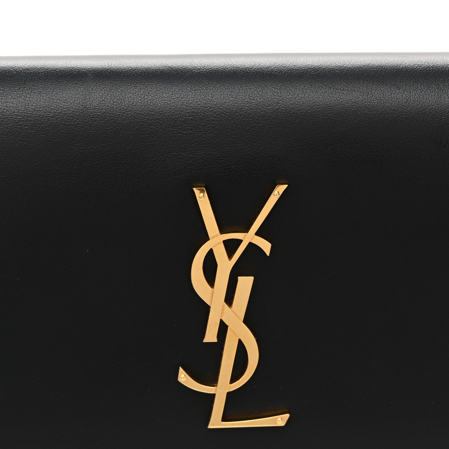 Saint Laurent Smooth Calfskin Monogram Kate Belt Bag Black 7 of 9