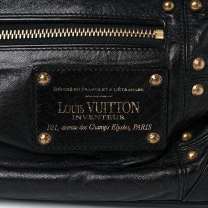 Louis Vuitton Lambskin Riveting Black 15 of 20
